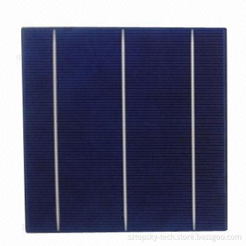 Hot-sale 6x6" 3BB Taiwan brand high-efficiency long-term electrical stability poly solar cell